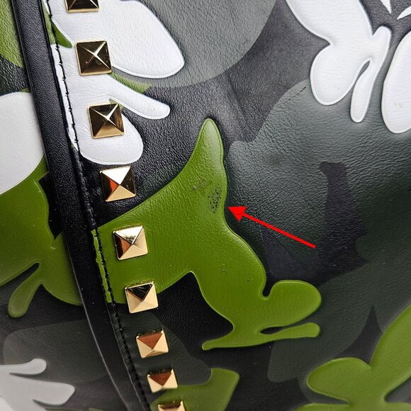 Michael Kors Whitney Large Butterfly Camo Tote & Adele Smartphone Wallet - Picture 16 of 16